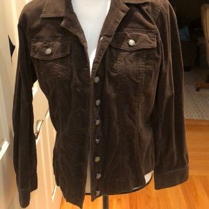Chico’s Brown Cord Jacket